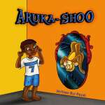 Cover of 'Aruka-Shoo' by Royal with a child and a monkey in a mirror.